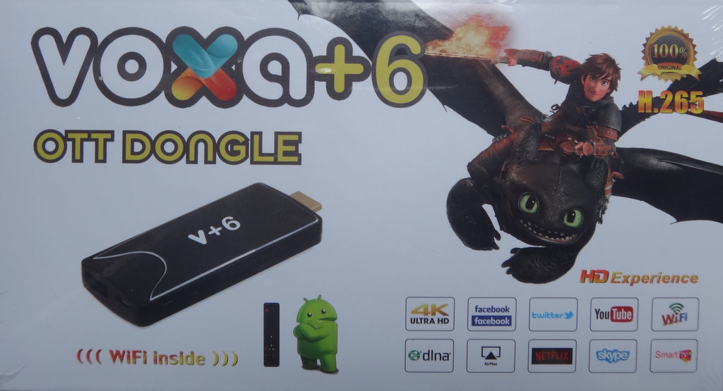Voxa+6 OTT Dongleايستار مع 12 اشهر خدمة مجانية - ISTARUS.COM