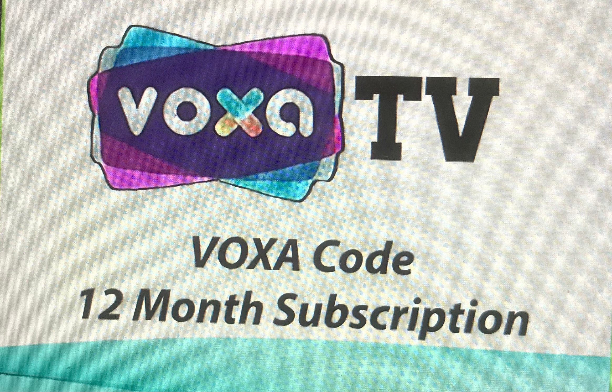 Voxa 12 Month renew code الكود السنوي لتجديد اشتراك اجهزة الفوكسا - ISTARUS.COM