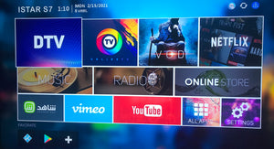 ISTAR S7 Android 4K New ايستار مع 12 اشهرخدمة مجانية - ISTARUS.COM