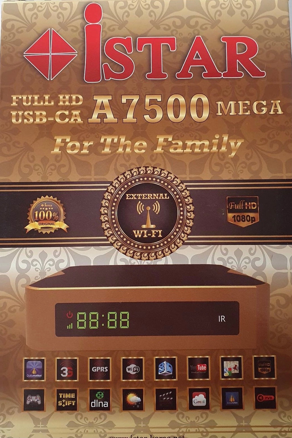 7500 Mega ايستار ميكا مع 12 اشهر خدمة مجانية - ISTARUS.COM